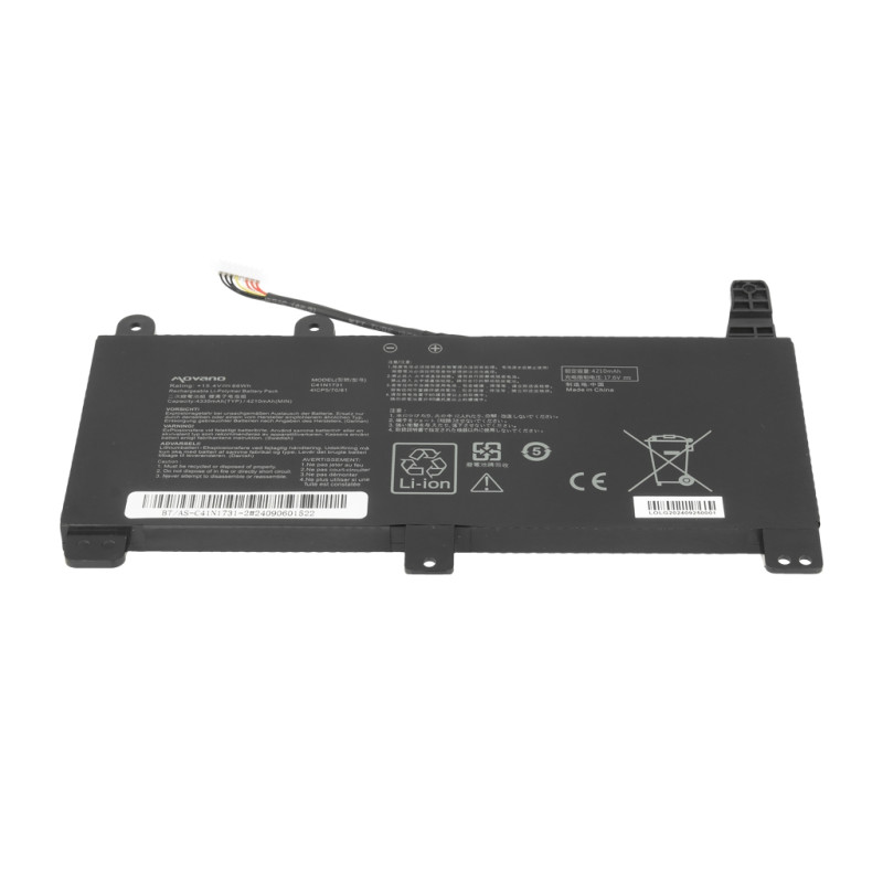 Bateria Movano do Asus ROG Strix G512LU, G531GU, G712LU