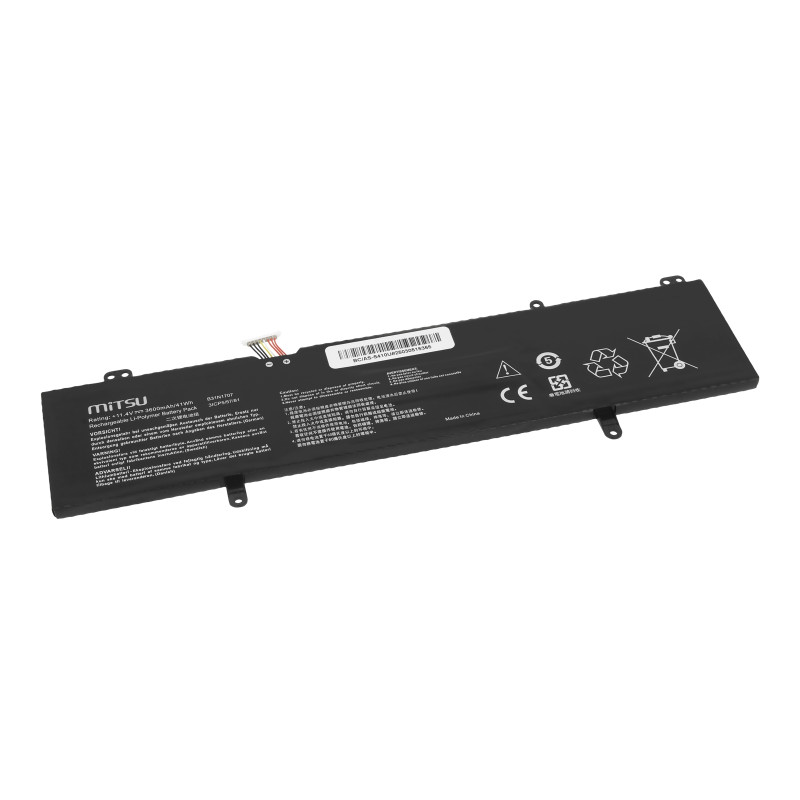 Bateria Mitsu do Asus VivoBook F411U, S410U, X411U