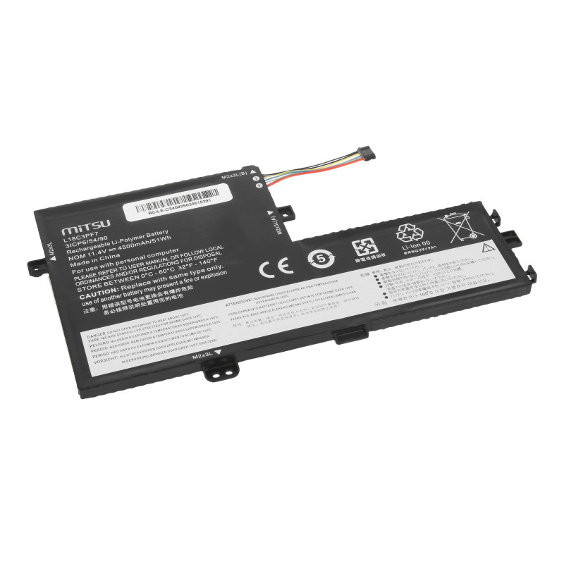 Bateria Mitsu do Lenovo IdeaPad C340-15IIL, S340-15IIL