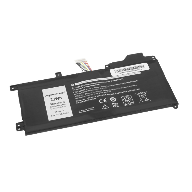 Bateria Movano do Dell Latitude 5295 2-in-1, 7200