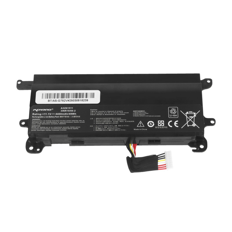 Bateria Movano do Asus ROG G752V, G752VL, G752VY