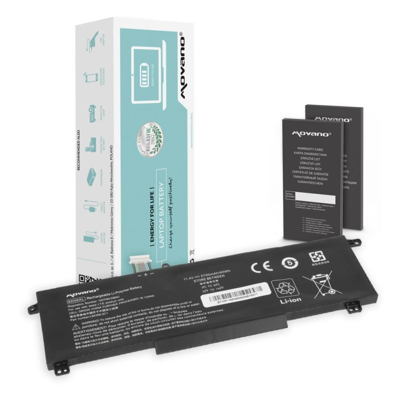 Bateria do HP Omen 15-EK, 15-EN