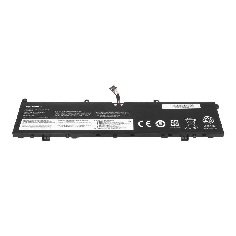 Bateria do Lenovo ThinkPad P1, X1 Extreme (Gen 1, 2)