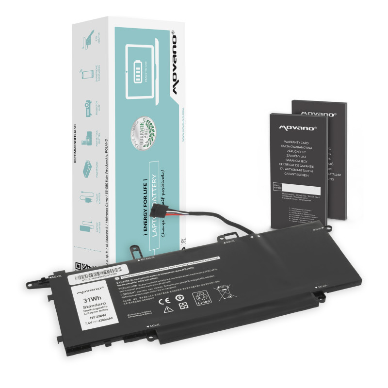 Bateria Movano do Dell Latitude 14 7400 2-in-1, E7260