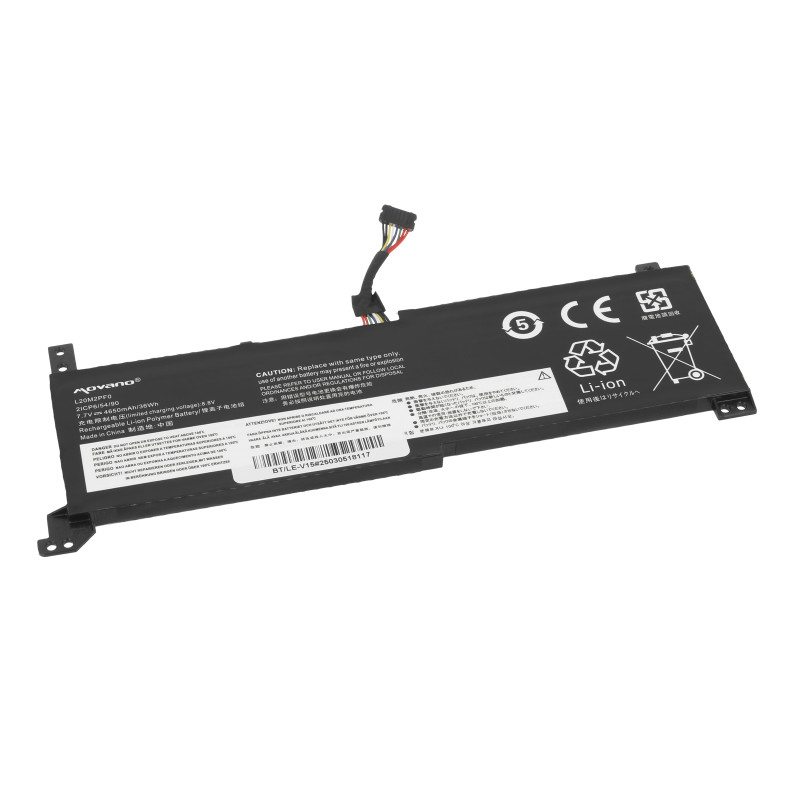 Bateria do Lenovo V14 V15 V17, IdeaPad 3