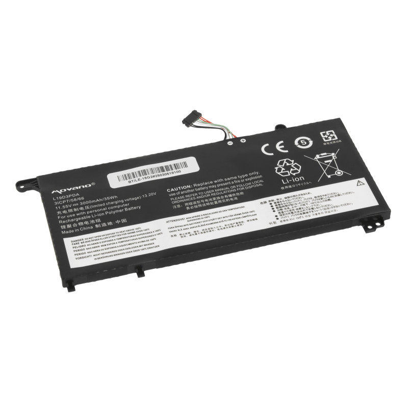 Bateria do Lenovo ThinkBook 14 G2 G3 G4, 15 G2 G3 G4