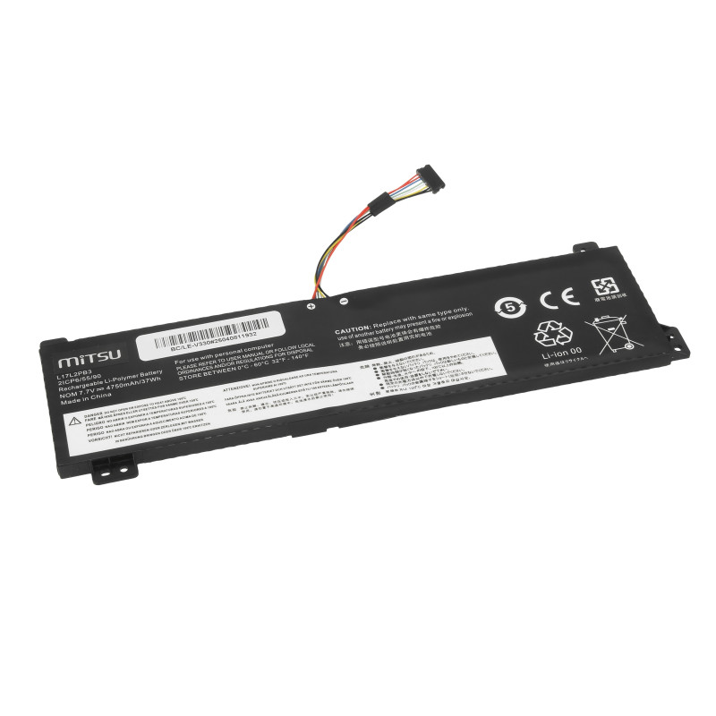 Bateria Mitsu do Lenovo V130-15IGM, V330-15IKB