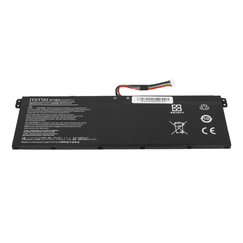 Bateria Mitsu do Acer Aspire 5 A514-53, A515-44, A715-75G