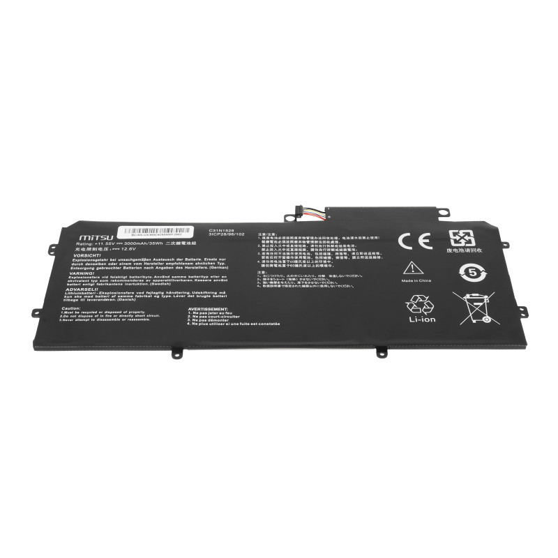 Bateria Mitsu do Asus ZenBook UX360C, UX360CA