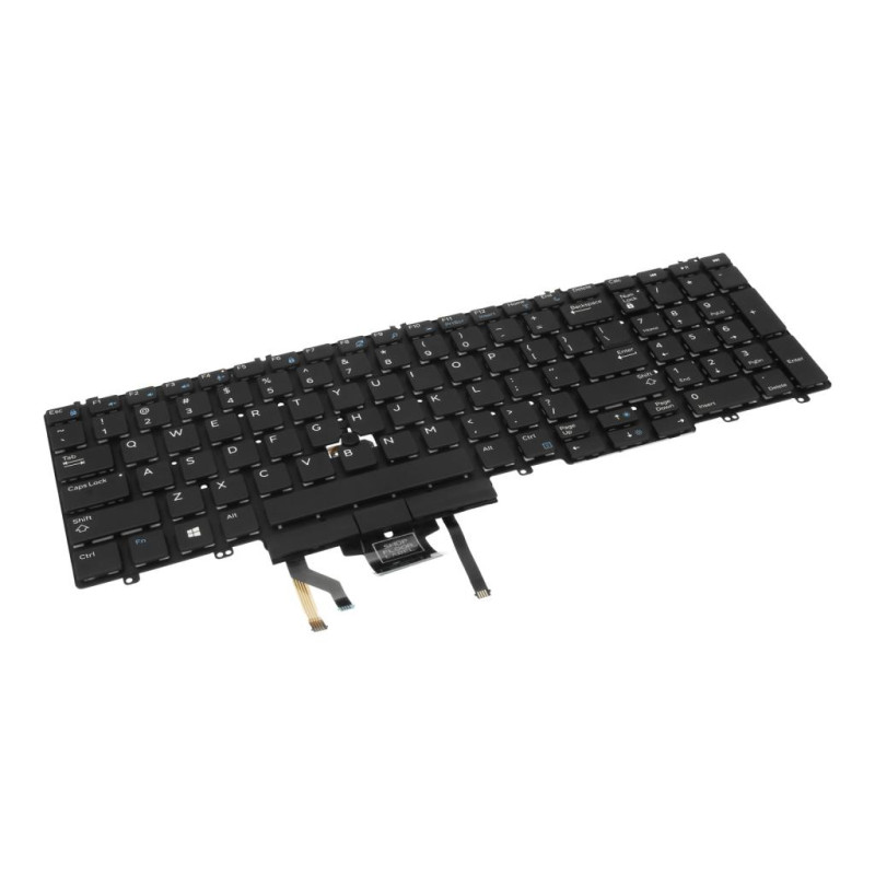 Klawiatura laptopa do Dell Precision 7540, 7730, 7740 (podświetlana, trackpoint)