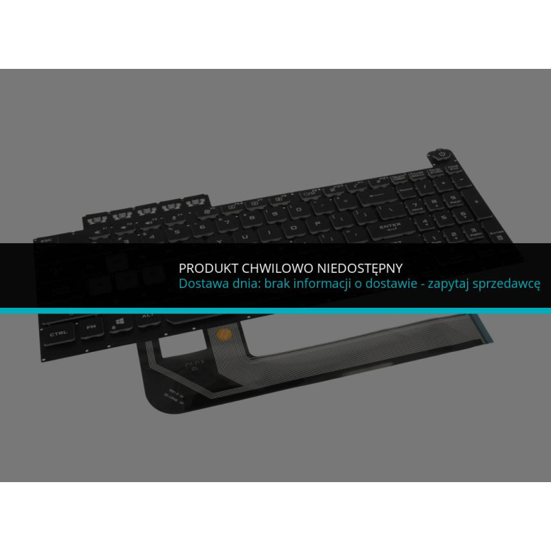 Klawiatura laptopa do Asus TUF Gaming FX506L, FX706L (numeryczna, podświetlana)