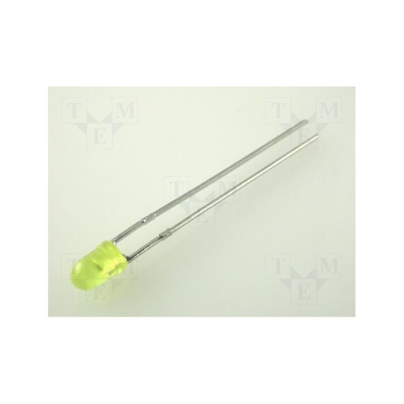 Dioda led KINGBRIGHT ELECTRONIC żółta 3 mm