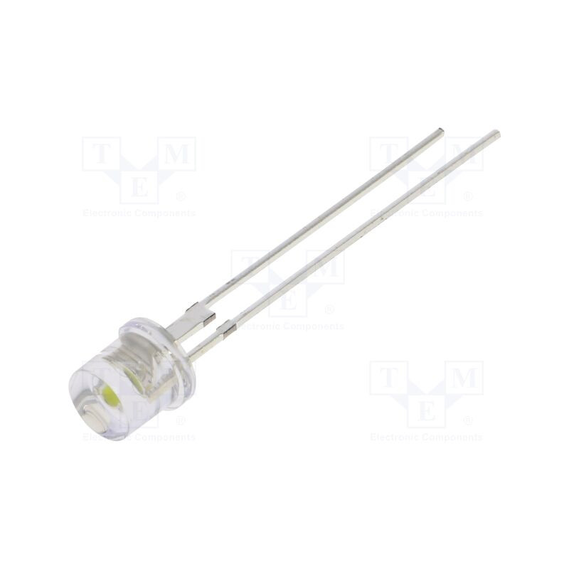 Dioda led OPTOSUPPLY 5mm biała
