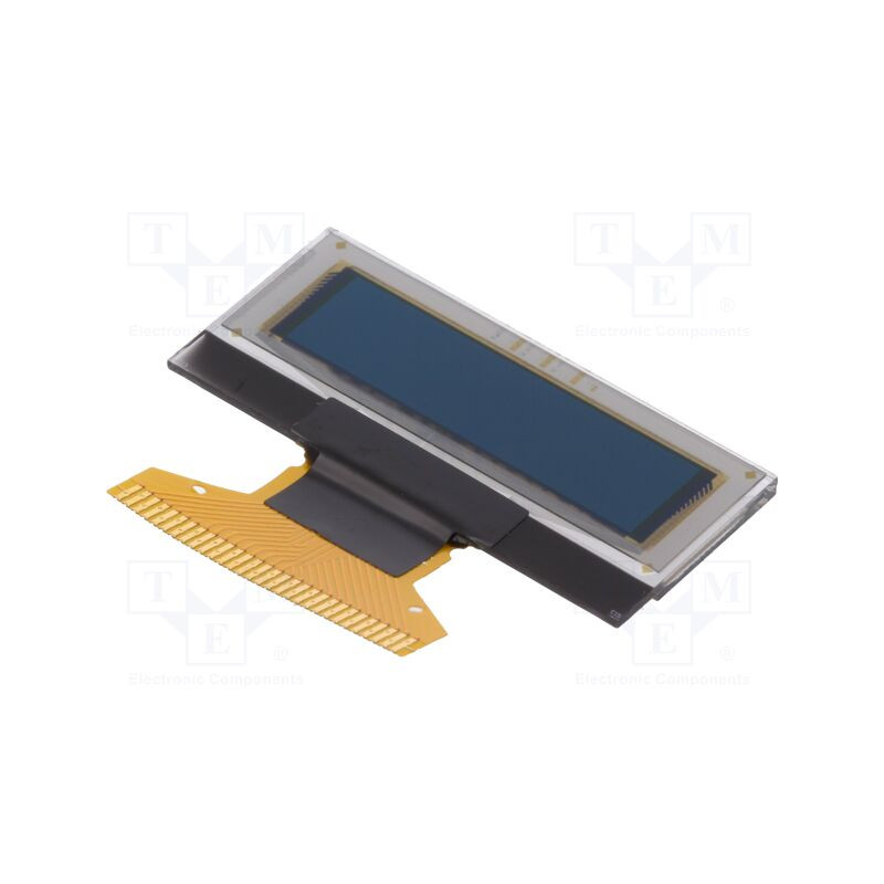 Wyświetlacz OLED 1.04" 128x32 SPI – Display Elektronik DEP128032D-W graficzny ekran