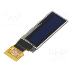 Wyświetlacz OLED 0.91" 128x32 SPI – Raystar REX012832FYPP3N01 graficzny ekran