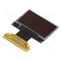 Wyświetlacz OLED 1.0" 128x64 SPI do Arduino / ESP32 / Raspberry Pi – Display Elektronik DEP128064C1-W