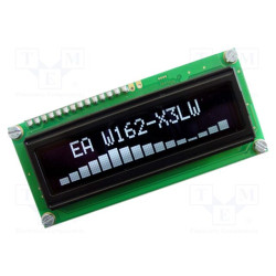Wyświetlacz OLED 16x2 alfanumeryczny do Arduino / Raspberry Pi – Display Visions EAW162-X3LW biały