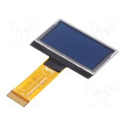 Wyświetlacz OLED 1.5" 128x64 SPI żółty do Arduino / ESP32 / Raspberry Pi – Display Elektronik DEP128064I-Y
