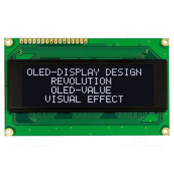 Wyświetlacz OLED 20x4 znaków (4x20) do mikrokontrolerów Arduino / ESP32 / STM32 – REC002004BWPP5N001
