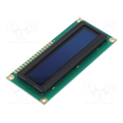 Wyświetlacz OLED alfanumeryczny 16x1 (1x16) do Arduino / HD44780 – Raystar REC001601BBPP5N01