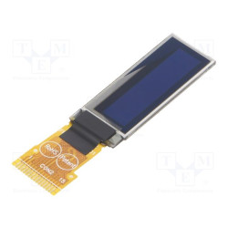 Wyświetlacz OLED 0.91" 128x32 graficzny – Raystar REX012832DYPP3N01