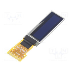 Wyświetlacz OLED 0.91" 128x32 graficzny – Raystar REX012832DWPP3N04