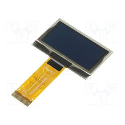 Wyświetlacz OLED 1.54" 128x64 biały – kompaktowy moduł graficzny Raystar
