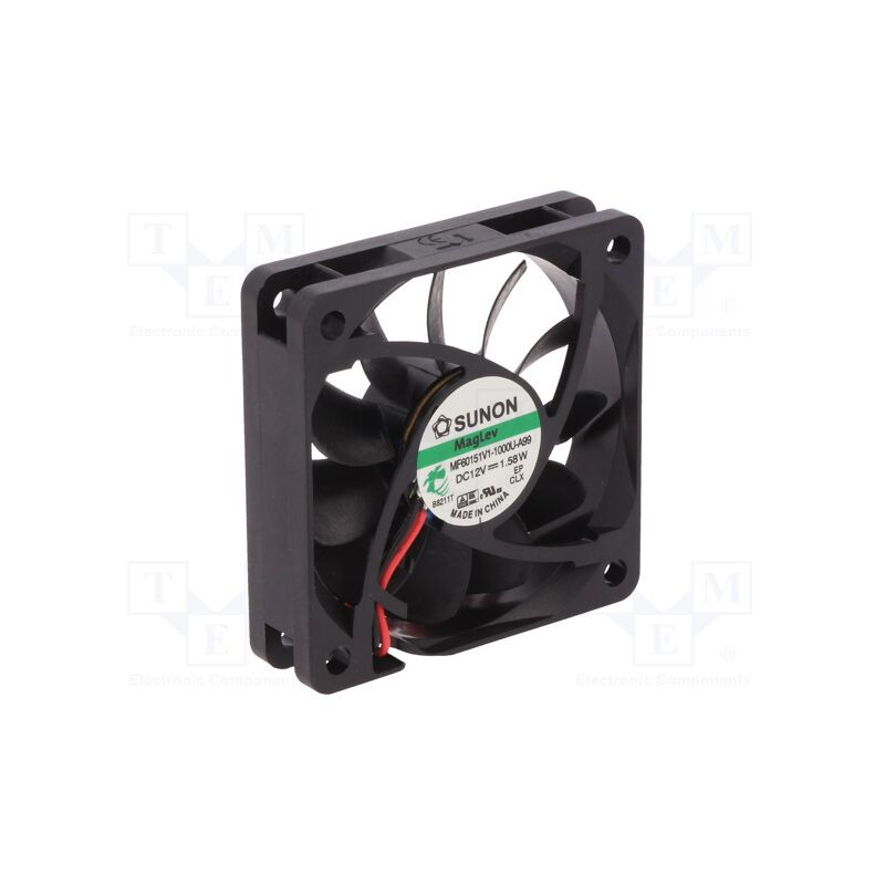 Wentylator osiowy 60x60mm 12V DC Sunon MF60151V1-A99-A