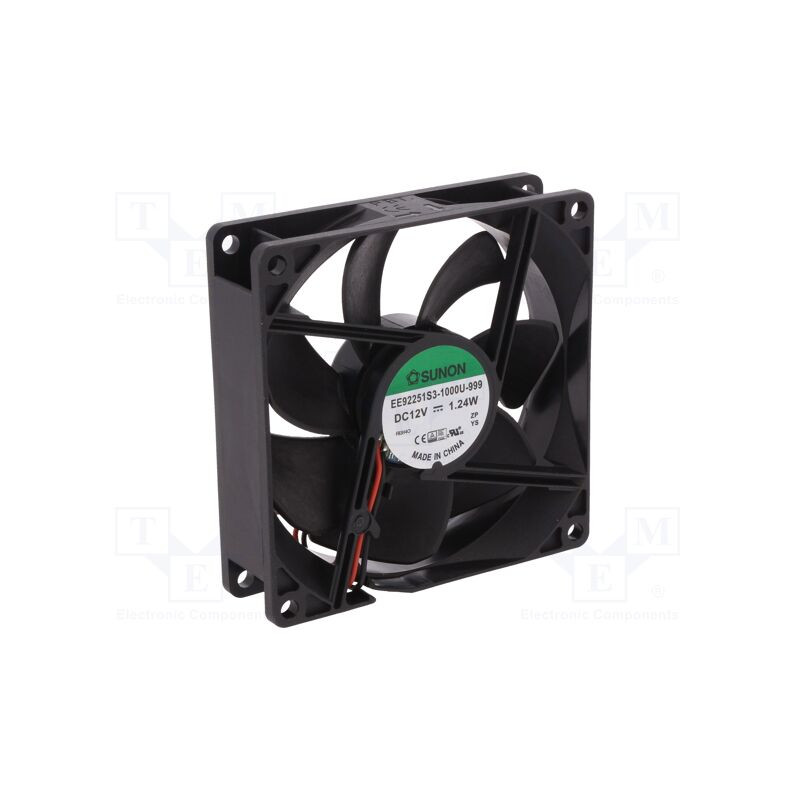 Wentylator DC 92x92x25mm 12V Sunon EE92251S3-999-A