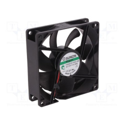 Cichy wentylator DC 92x92x25 mm 12V Sunon – wydajny i bardzo cichy.