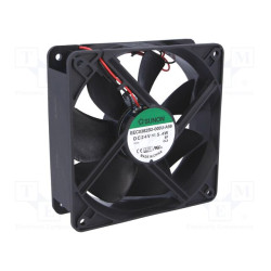 Mocny wentylator 120x120x38 mm 24V Sunon do zastosowań przemysłowych.
