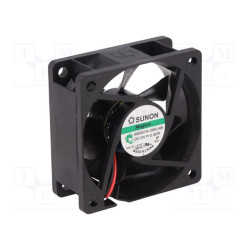 Cichy wentylator 60x60x25 mm 12V Sunon do elektroniki i automatyki.
