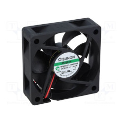 Wydajny wentylator 60x60x20 mm 24V Sunon do automatyki i elektroniki.
