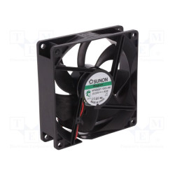 Wydajny wentylator 92x92x25 mm 24V Sunon do zastosowań przemysłowych.