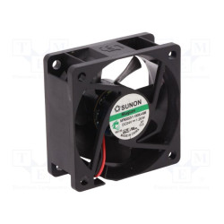 Kompaktowy wentylator 60x60x25 mm 24V Sunon do chłodzenia elektroniki i automatyki.