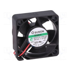 Wydajny mini wentylator 30x30x10 mm 12V Sunon do elektroniki.