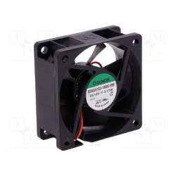 Cichy wentylator 60x60x25 mm 12V Sunon do elektroniki i obudów.