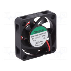 Wydajny wentylator 40x40x10 mm 12V Sunon do elektroniki.