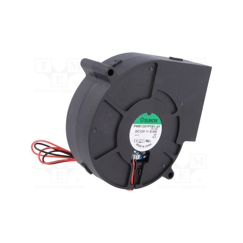 Wentylator promieniowy (blower) 97x94x33mm 12V Sunon PMB1297PYB1-AY