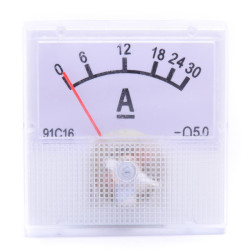 AMPEROMIERZ 30A MINI KWADRAT ANALOGOWY