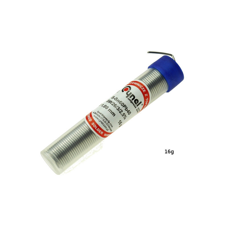CYNA FIOLKA 1mm S-Sn60Pb40-SW26
