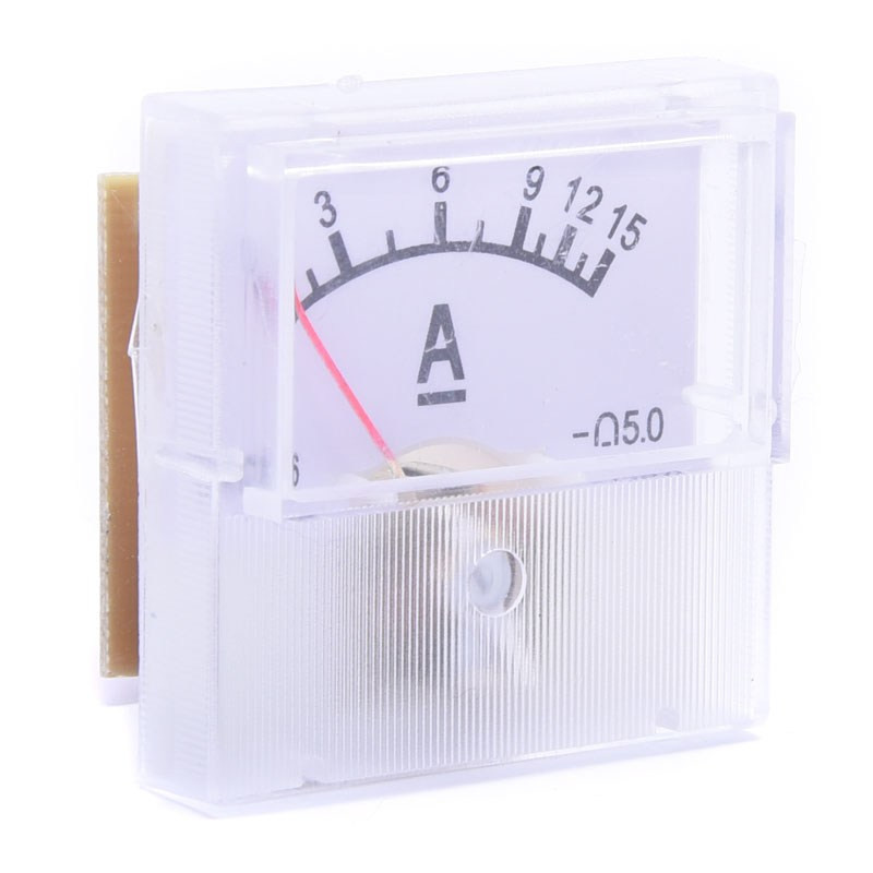 AMPEROMIERZ 15A MINI KWADRAT ANALOGOWY