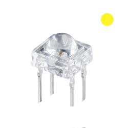 LED 5mm ŻÓŁTA SUPER FLUX