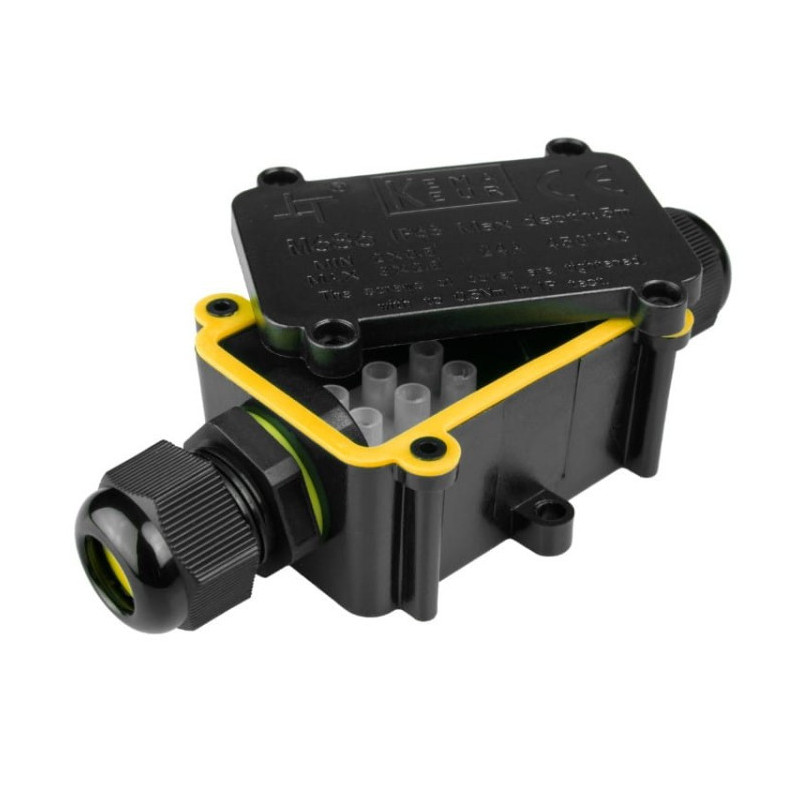 PUSZKA INSTALACYJNA HERMETYCZNA PODWÓJNA 5-12mm2 IP68