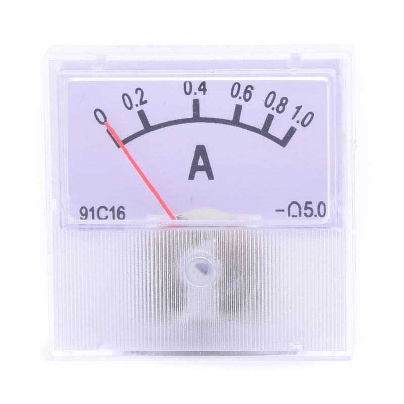 AMPEROMIERZ 1A MINI KWADRAT ANALOGOWY