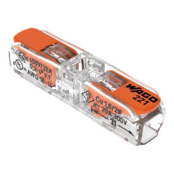 WAGO 1x4mm LINKA/DRUT UNIWERSALNE PRZELOTOWE 221-2411