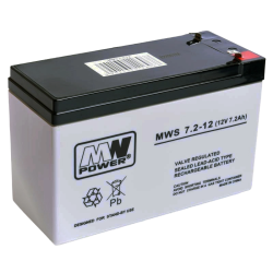 AKUMULATOR 12V 7,2Ah MWS