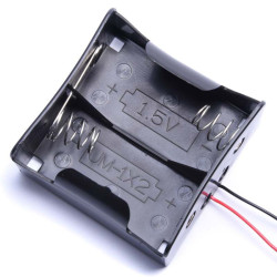 POJEMNIK NA BATERIE R20x2