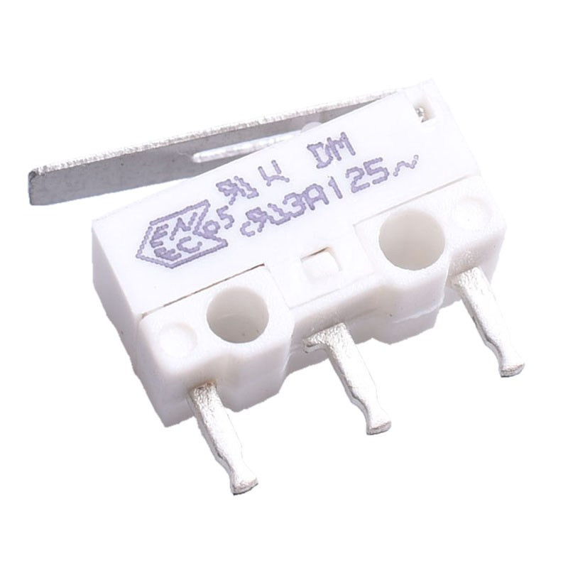 PRZEŁĄCZNIK KRAŃCOWY MINIATUROWY DH051P Z DZWIGNIĄ 1A 250VAC