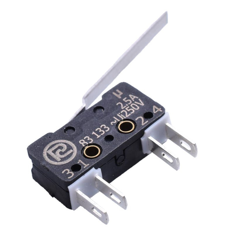 PRZEŁĄCZNIK KRAŃCOWY 83-133S DŹWIGNIA 35,75mm 4-PIN